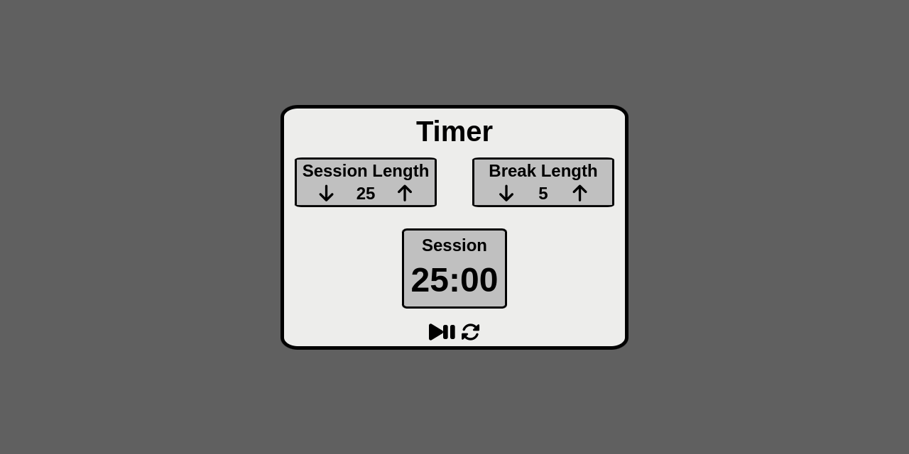 Timer project preview